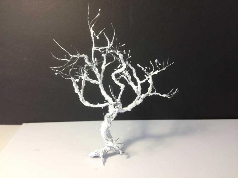 Wire Armature trees Model Railroad Hobbyist magazine